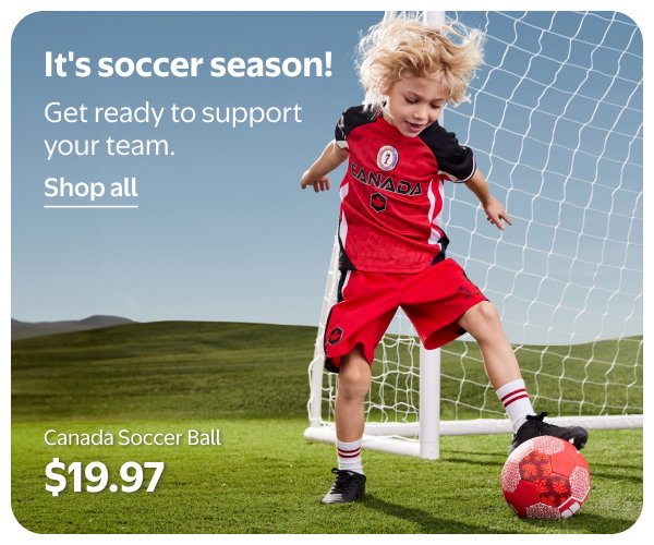 It's soccer season! Get ready to support your team.