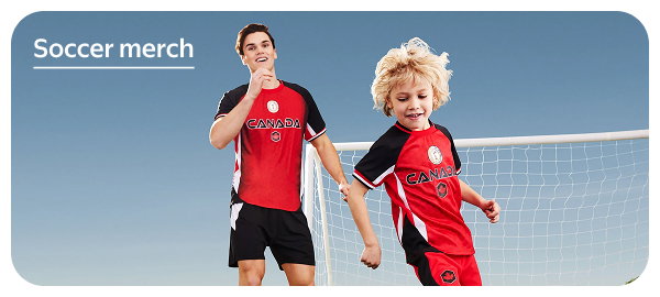 Soccer merch