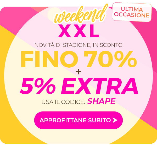 Codice SHAPE: -5% Extra sui prodotti selezionati