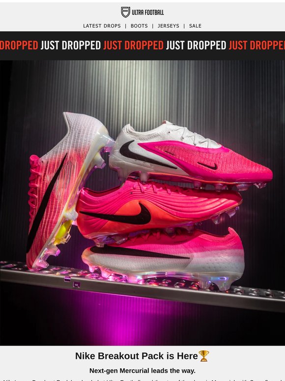 Nike Breakout Pack is here - Next-gen Mercurial leads the way
