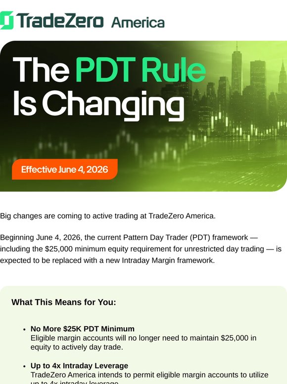 The PDT Rule Is Changing — Effective June 4, 2026