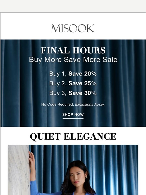 Save Up to 30% Before the Night Ends