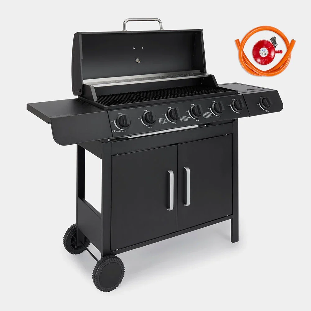 Image of 6+1 Burner Gas BBQ