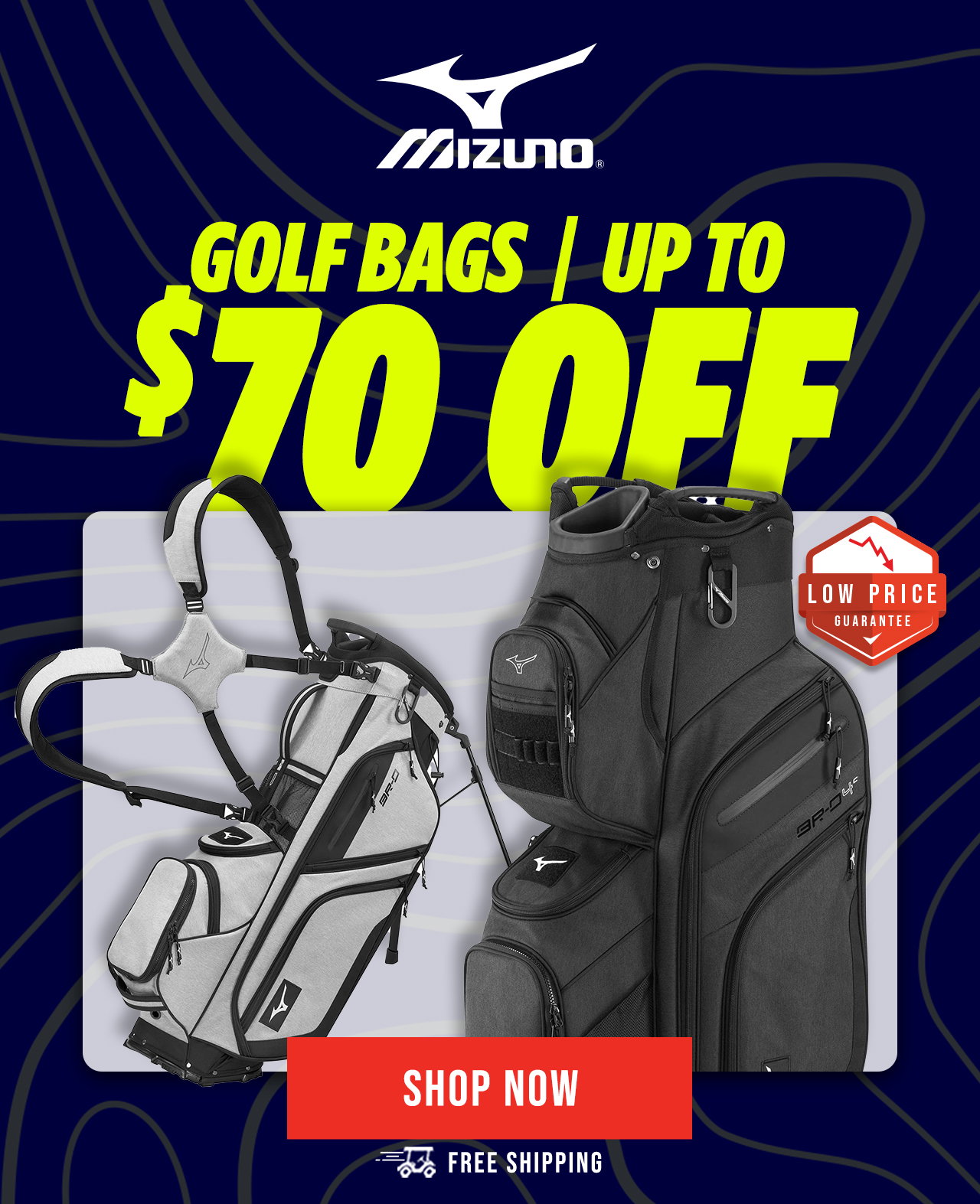 Mizuno Golf Bags | Up To $70 OFF + FREE Shipping