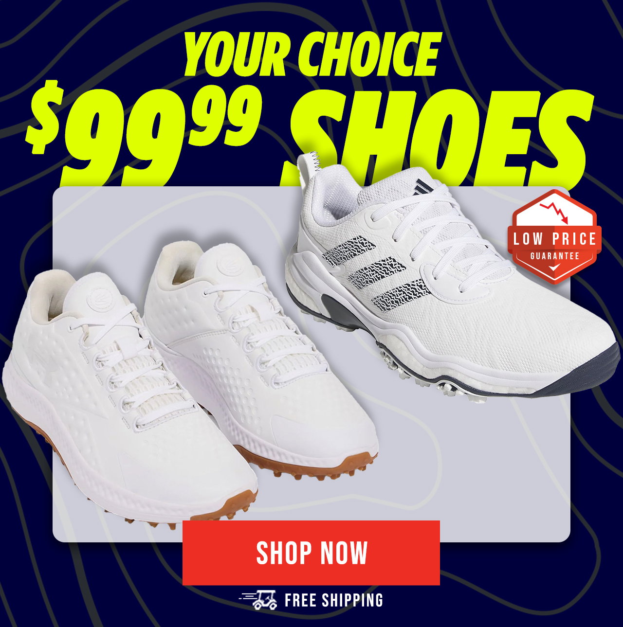 $99.99 Golf Shoes | FREE Shipping
