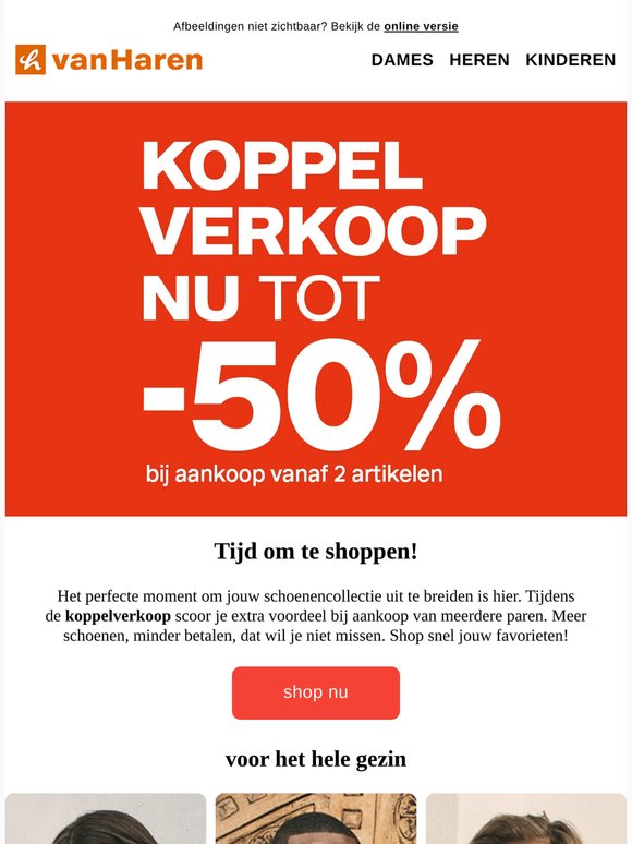 De koppelverkoop is van start! 🛍️