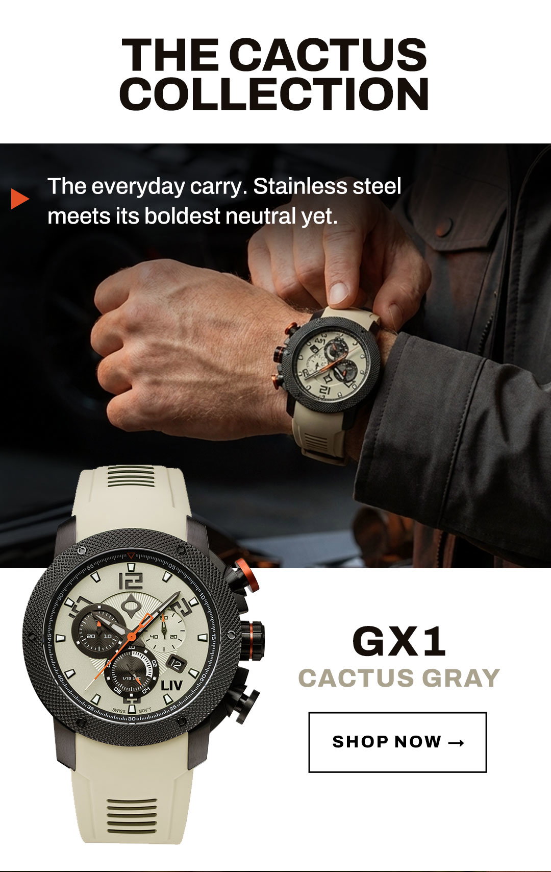 GX1 Cactus Gray