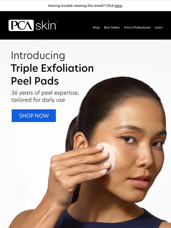 NEW Triple Exfoliation Peel Pads