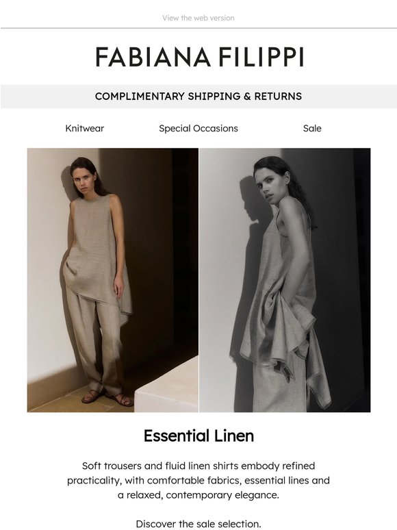 Sale: Essential Linen