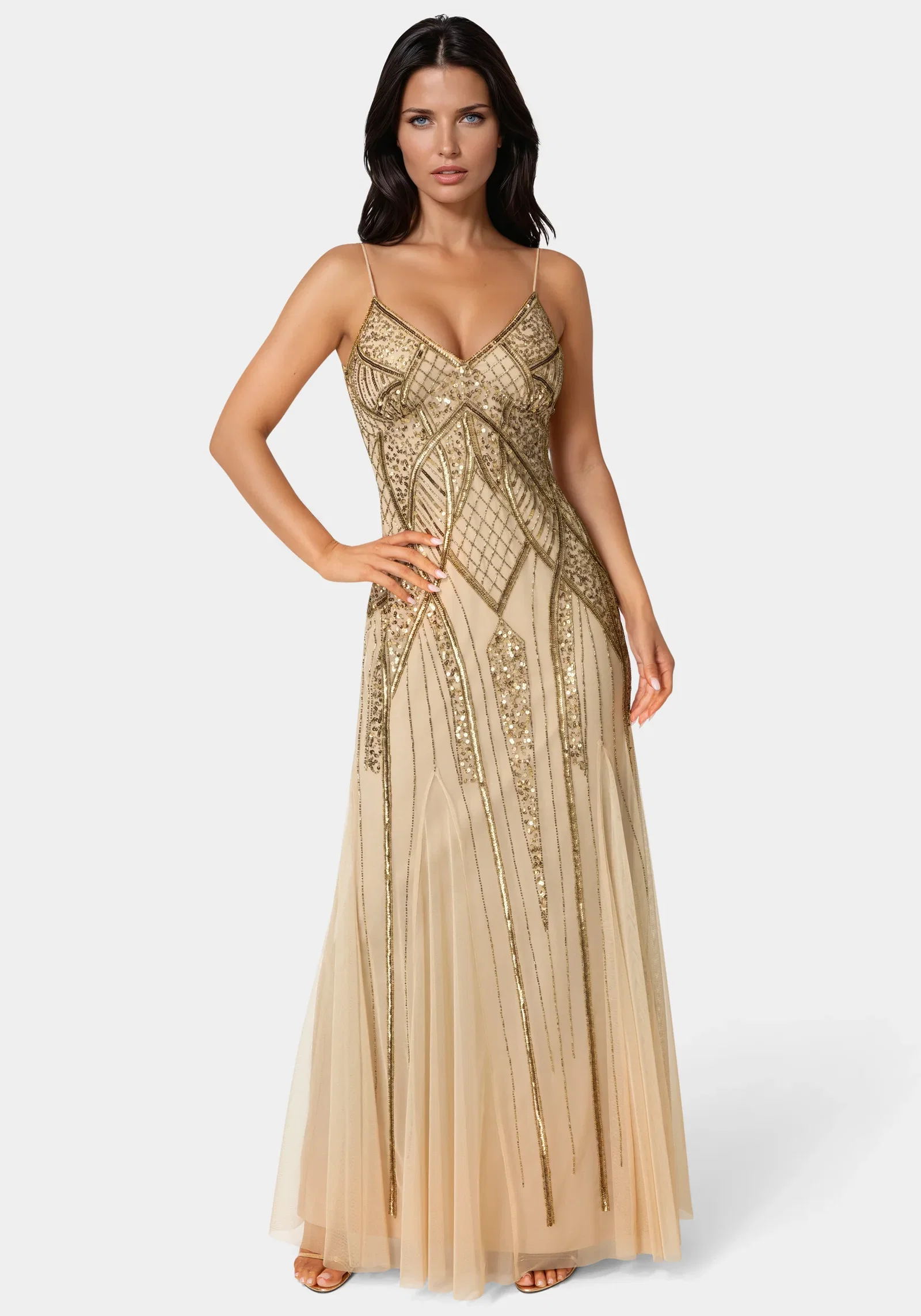 Image of Beaded Gown