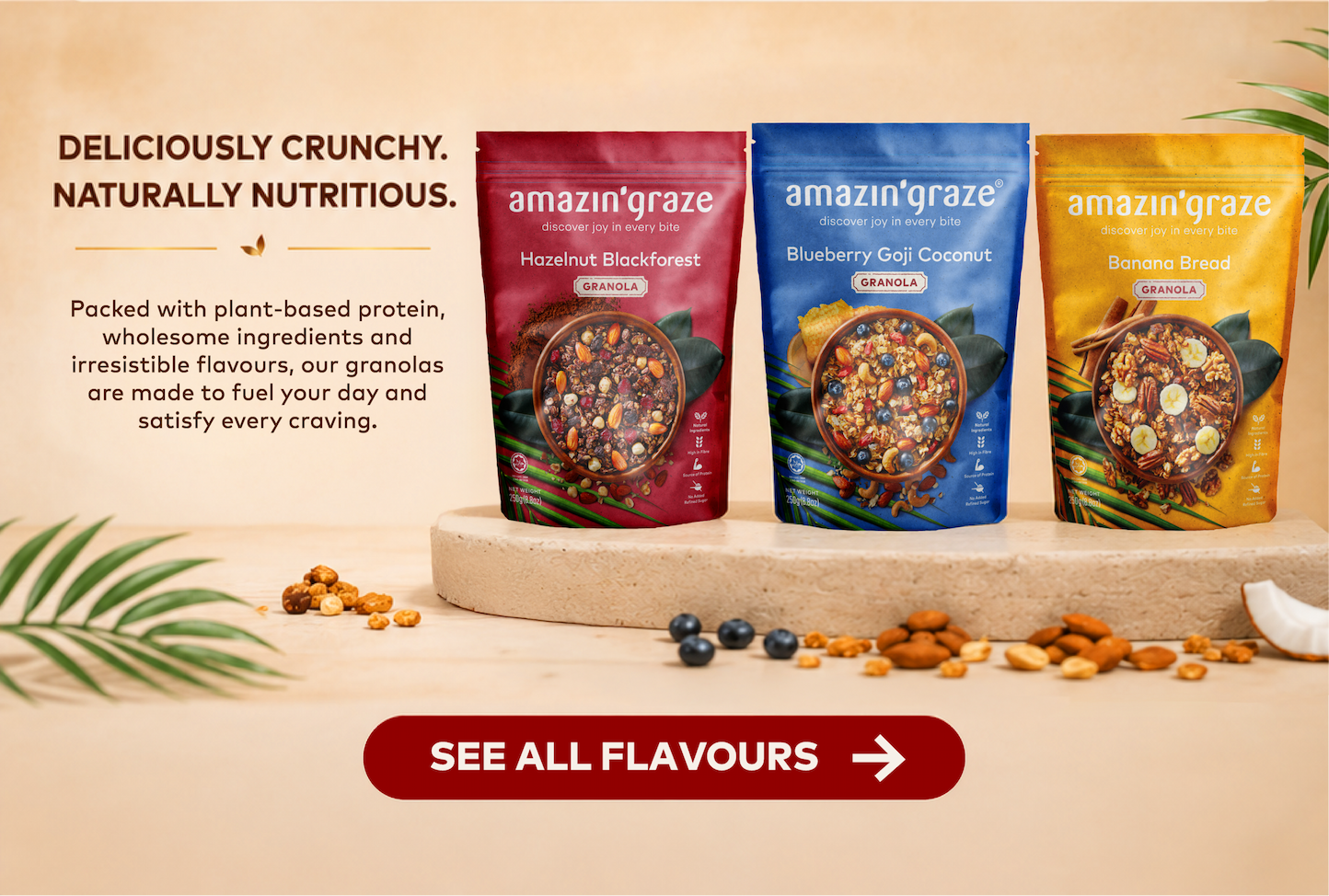 Enjoy Our Granolas