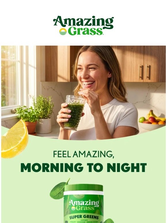 Sip Your Way Through the Day 🥬