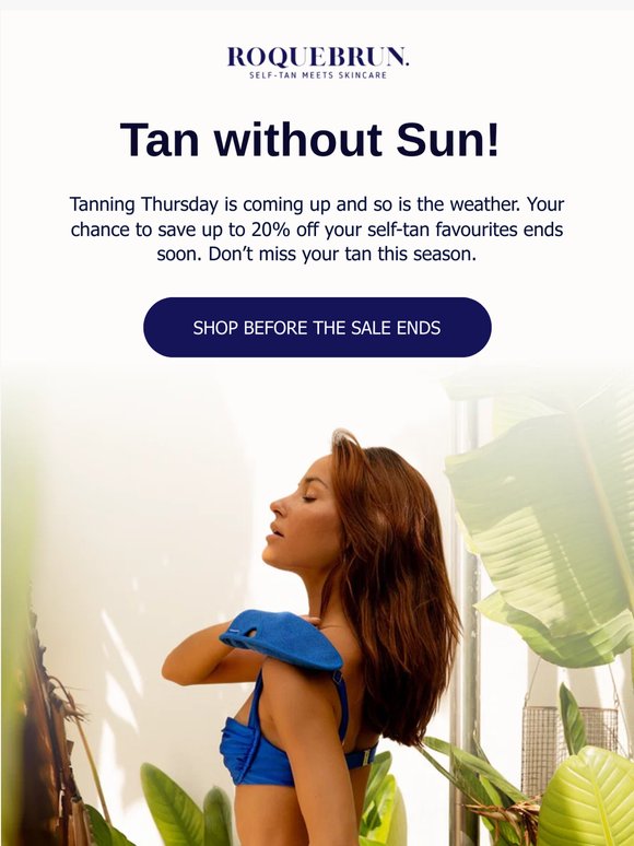Psst our newest instant bronzer is also on sale