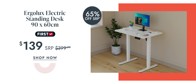 Ergolux Electric Standing Desk 90 x 60cm