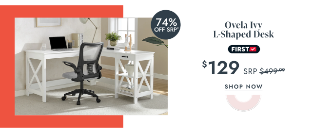 Ovela Ivy L-Shaped Desk
