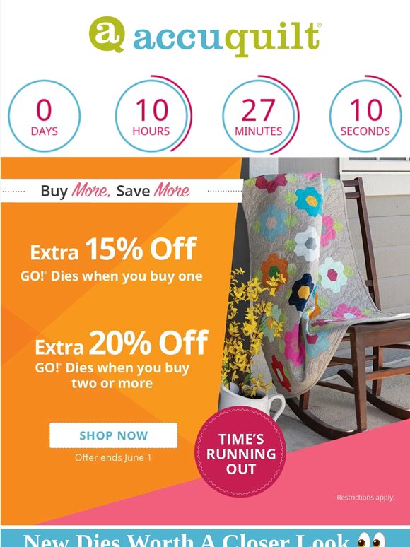 Time’s running out on extra savings 👀