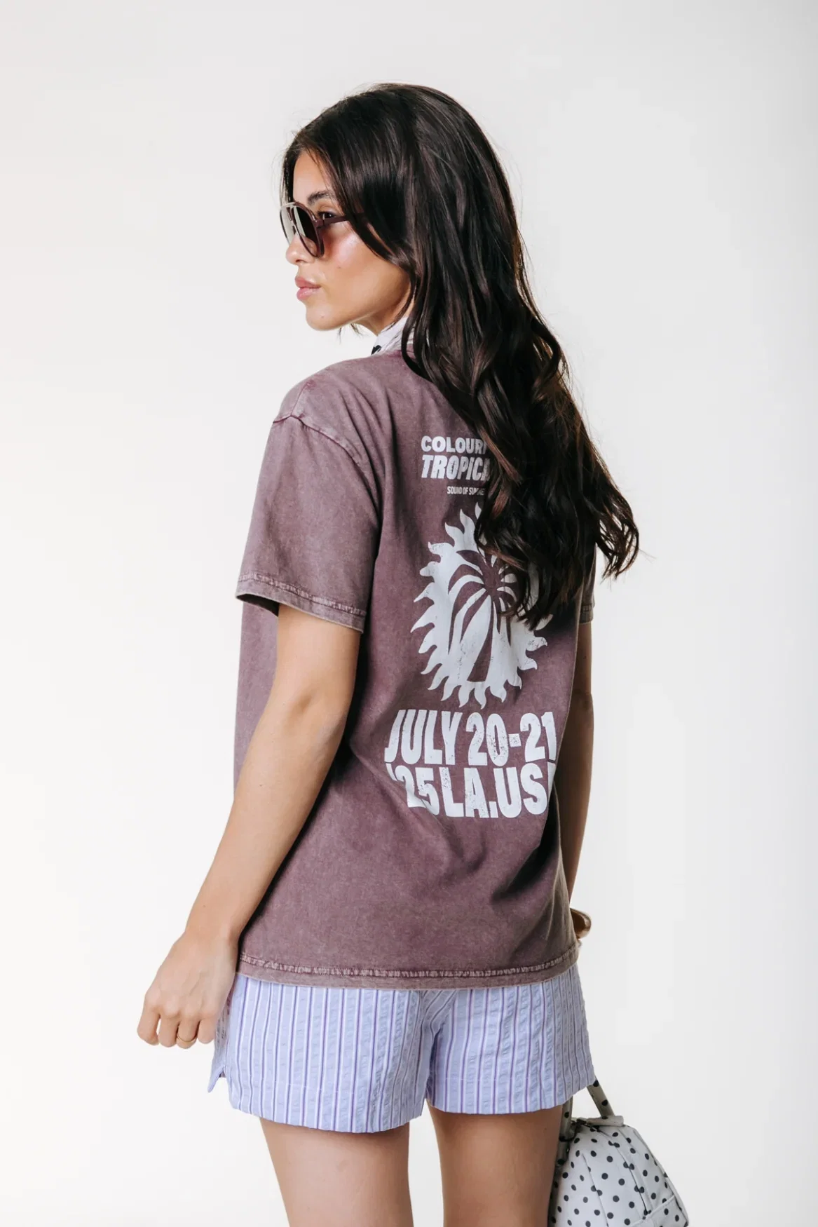 Image of Beach Tour Acid Wash T-shirt