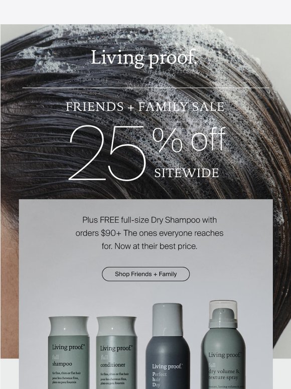 25% off our bestsellers.*