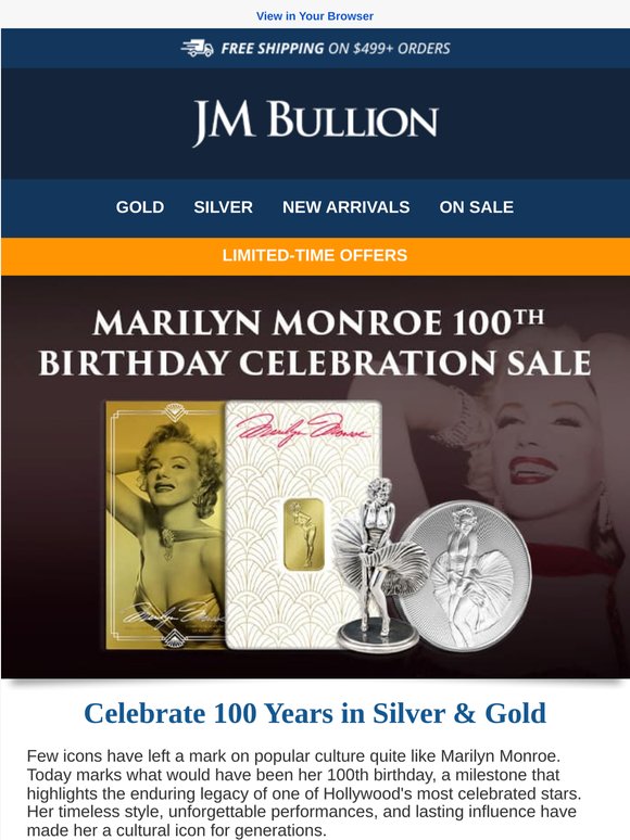 🎉 Celebrate 100 Years of an Icon + Weekly Deals Inside