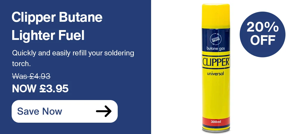 20% OFF Clipper Butane Lighter Fuel