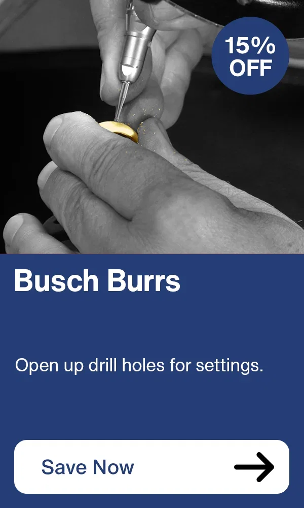 15% OFF Busch Burrs