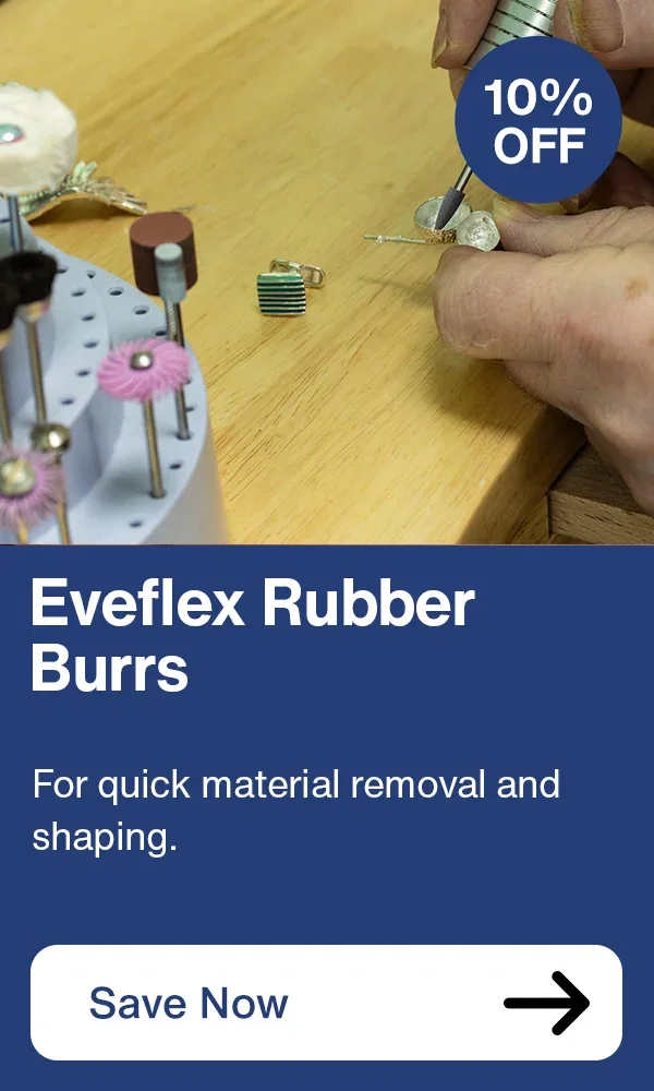 10% OFF Eveflex Rubber Burrs