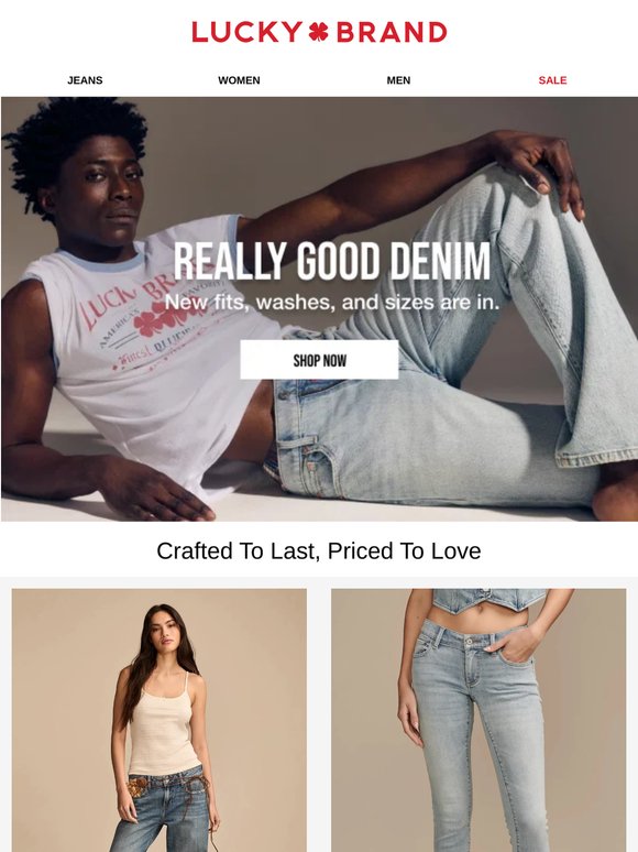 Denim calling! Don't Miss Our Really-Good Denim