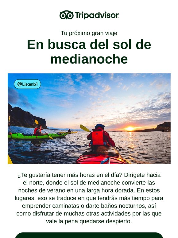7 lugares para disfrutar del sol de medianoche 🌅