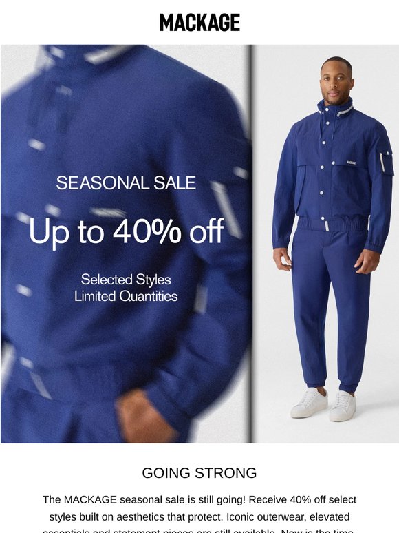Rain Gear and More on Sale Now
