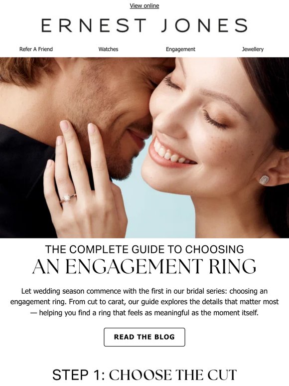 Your Engagement Ring Guide for The Perfect 'Yes'