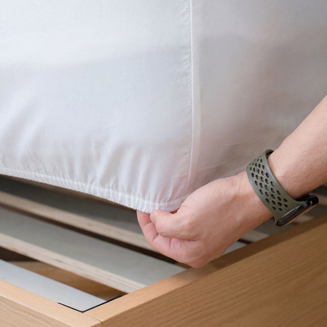 Deep Pocket Fitted Sheets for A Secure Fit