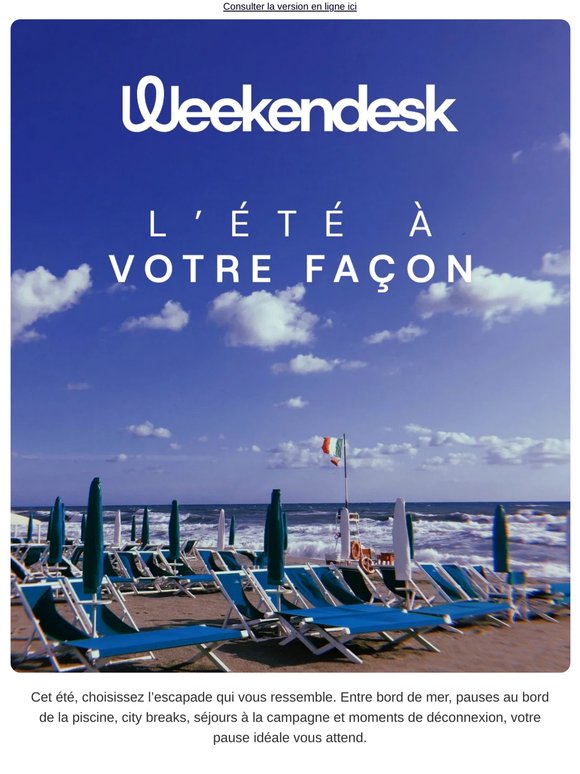 L’été, à votre façon