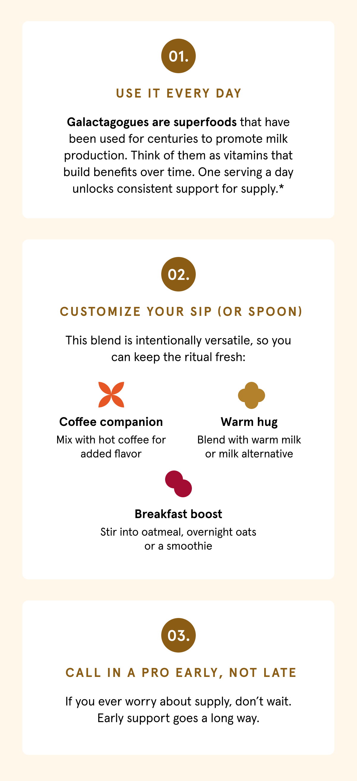Best way to use Lactation Latte