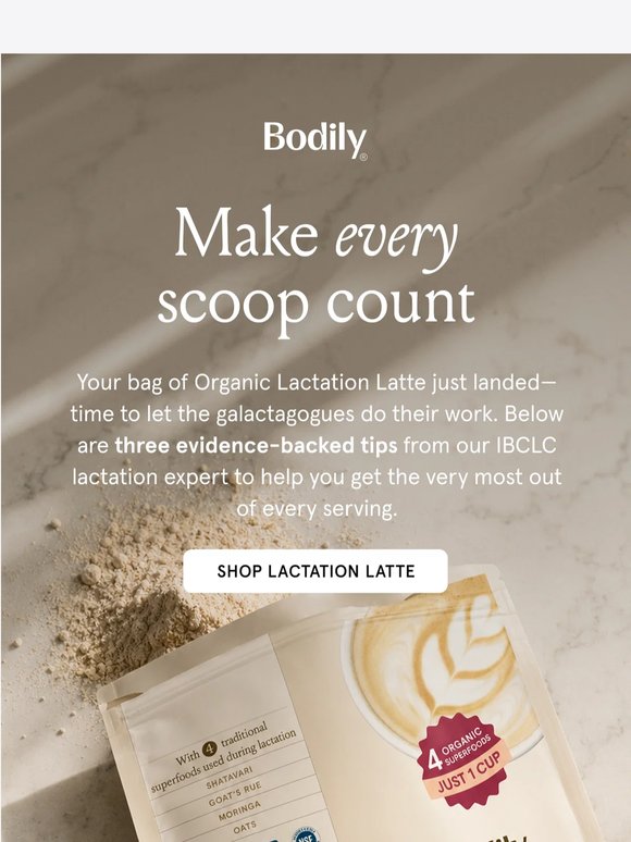 A warm cup for your feeding journey