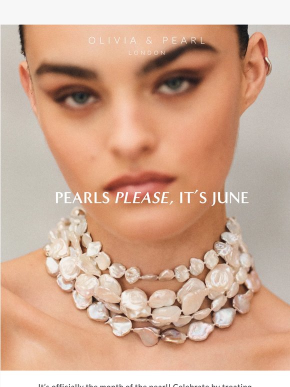 Pearls please, it’s June!