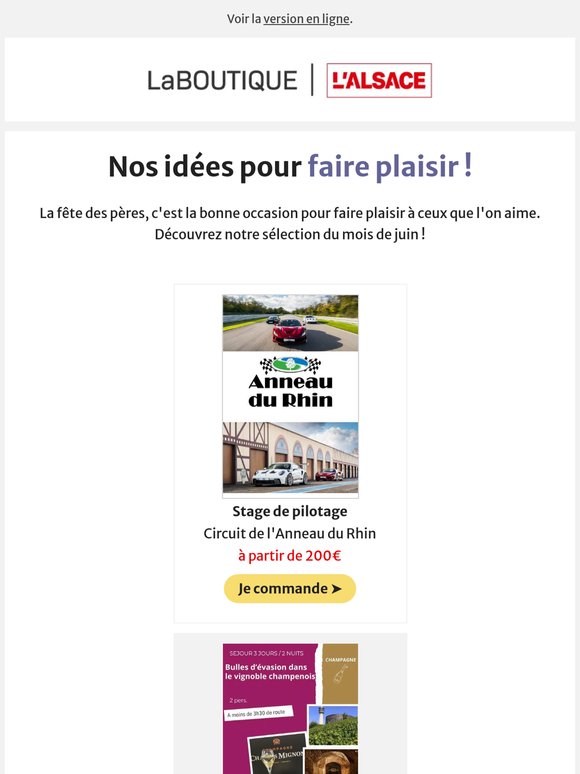 Une sélection qui donne des idées !