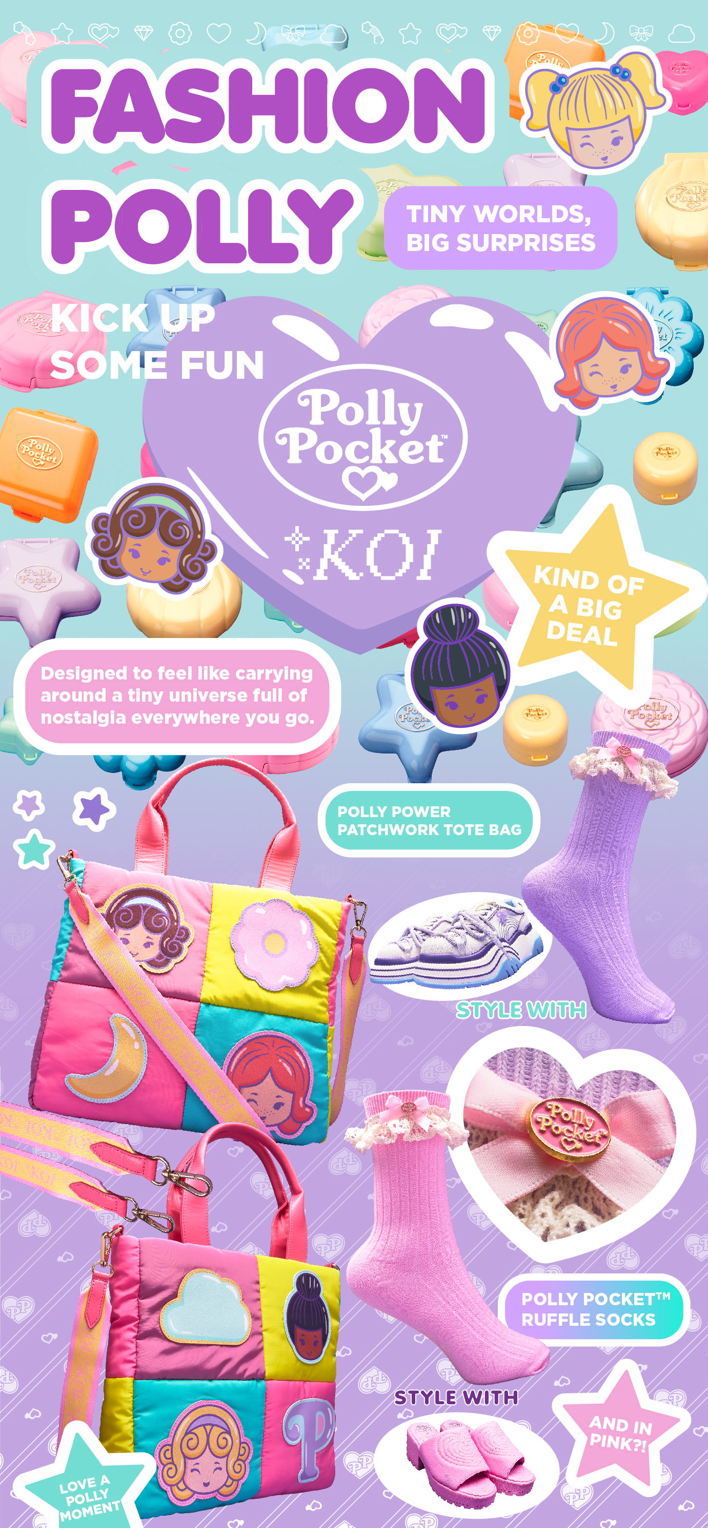 Polly Pocket x KOI