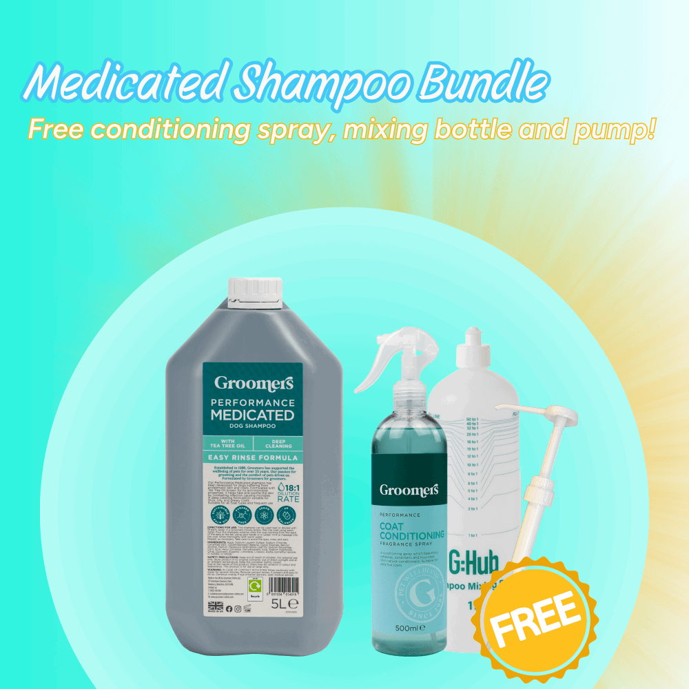 Image of Groomers Performance Medicated Shampoo Bundle