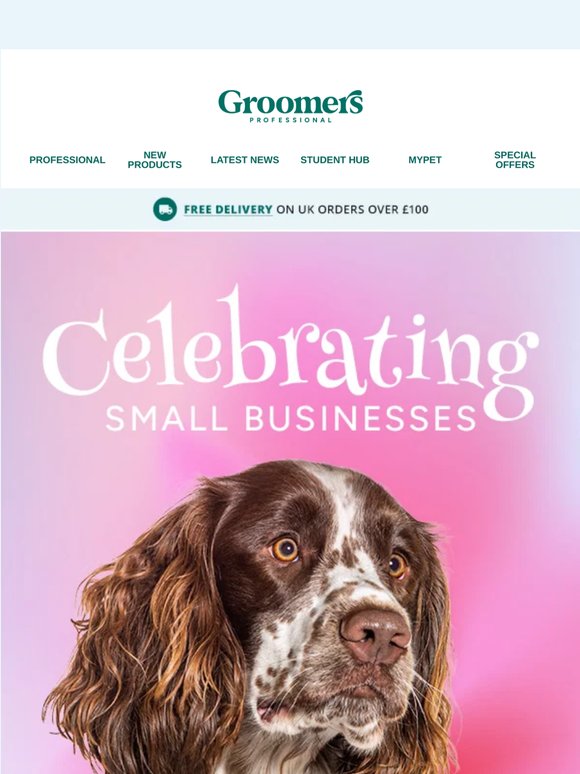 Celebrating the small businesses that keep pets looking their best 🐾