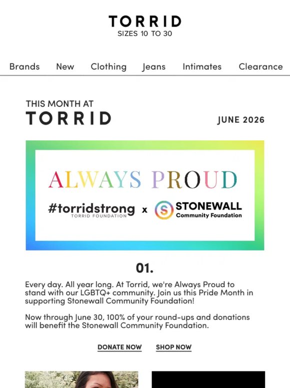 The deets on all things JUNE!
