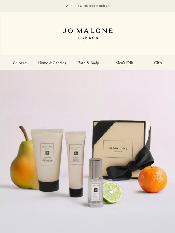A complimentary Signature Trio, just for you
