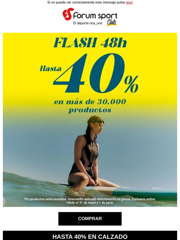 ⏰ Últimas horas: HASTA -40%