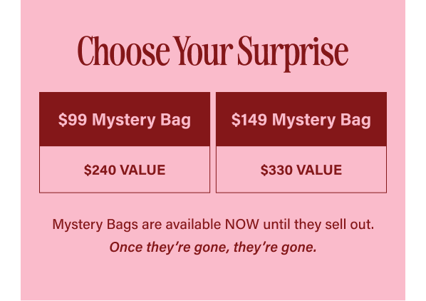 Choose Your Mystery Bag