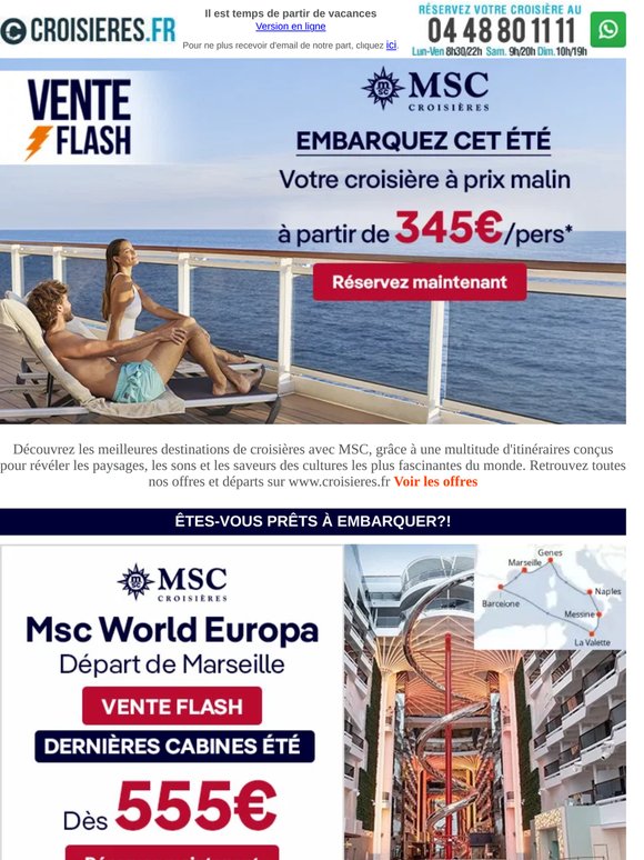 ⚡ Vente Flash d’été - Dépêchez-vous !