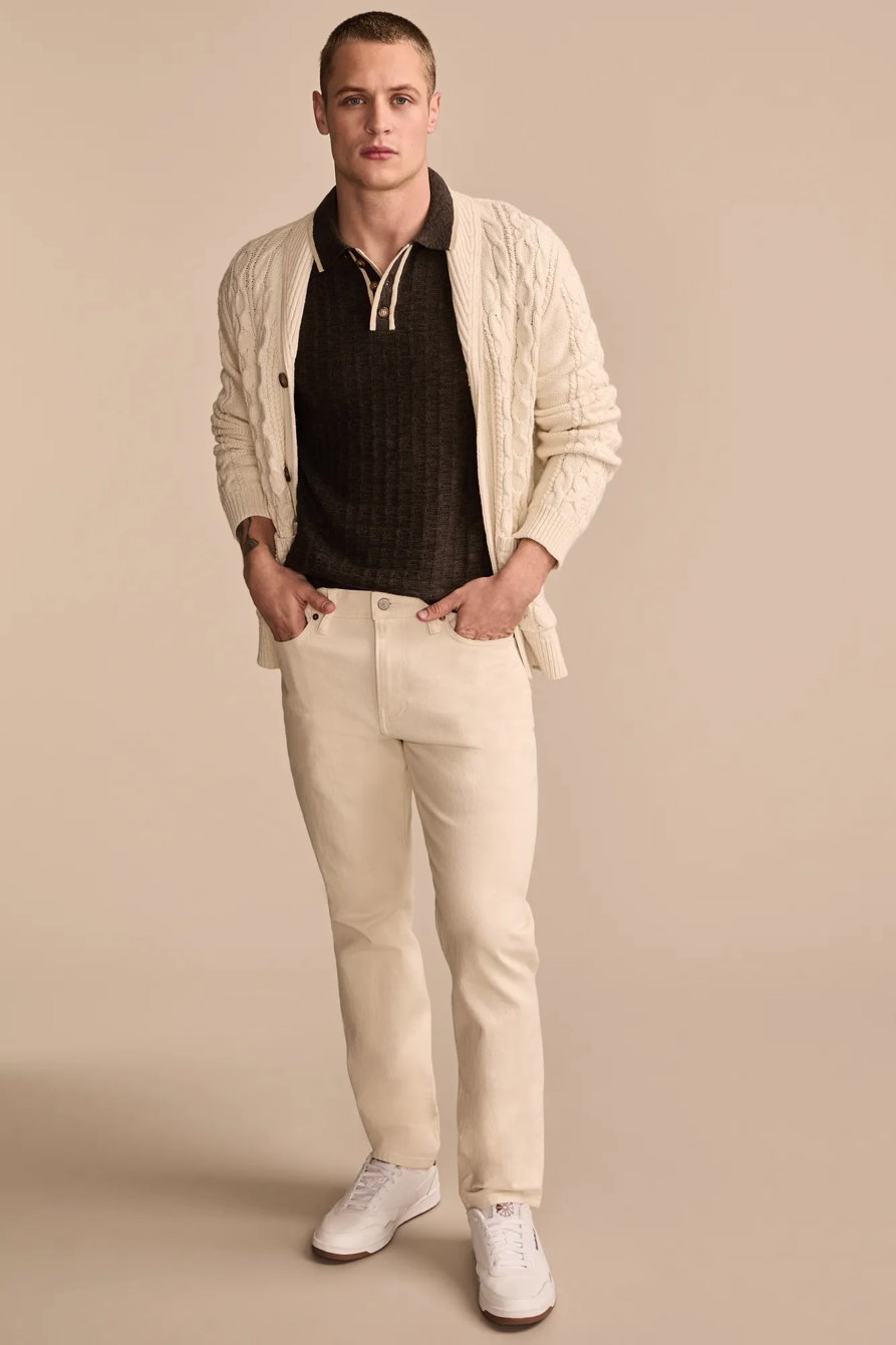 Image of Lucky Brand 410 Athletic Straight - Men's Pants Denim Straight Leg Jeans in Highlawn
