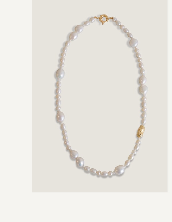Lucy Baroque Pearl Necklace