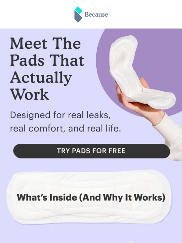 FREE Pads That Actually Work