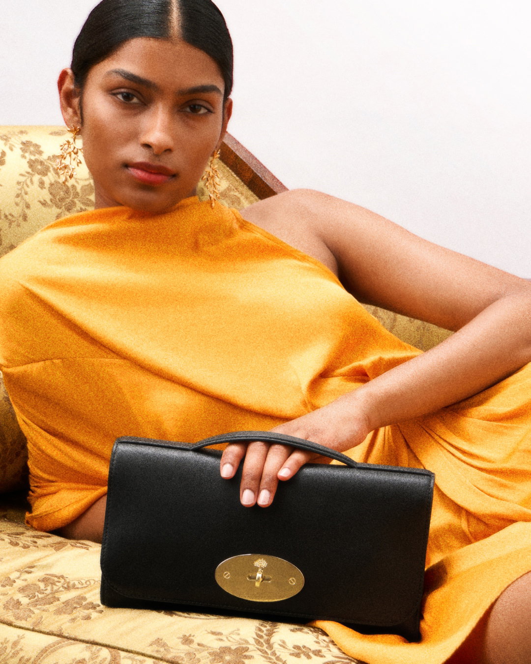 Lily Clutch in Black 
