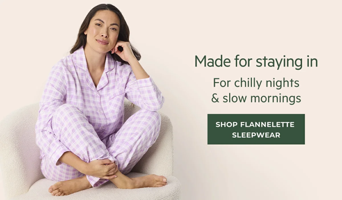 Shop flannelette sleepwear