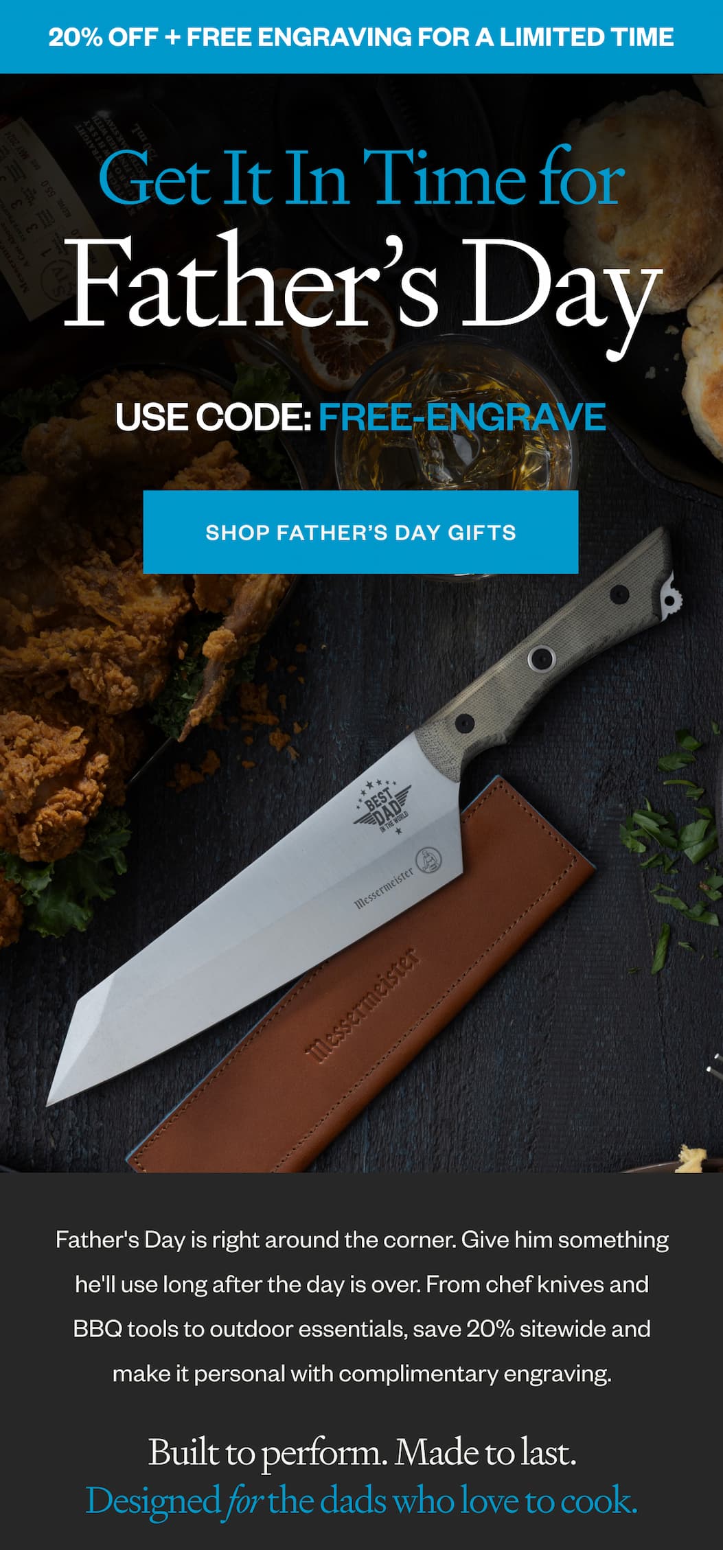 20% Off Father's Day Sale